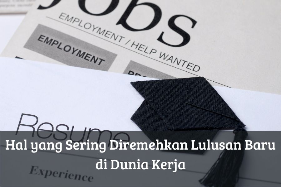 Hal yang Sering Diremehkan Lulusan Baru di Dunia Kerja