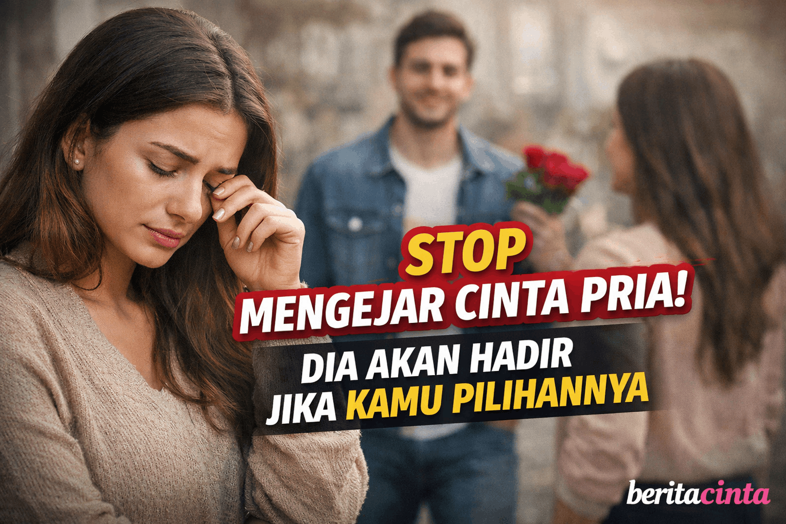 Stop Mengejar Cinta Pria, Dia Akan Hadir Jika Kamu Pilihannya