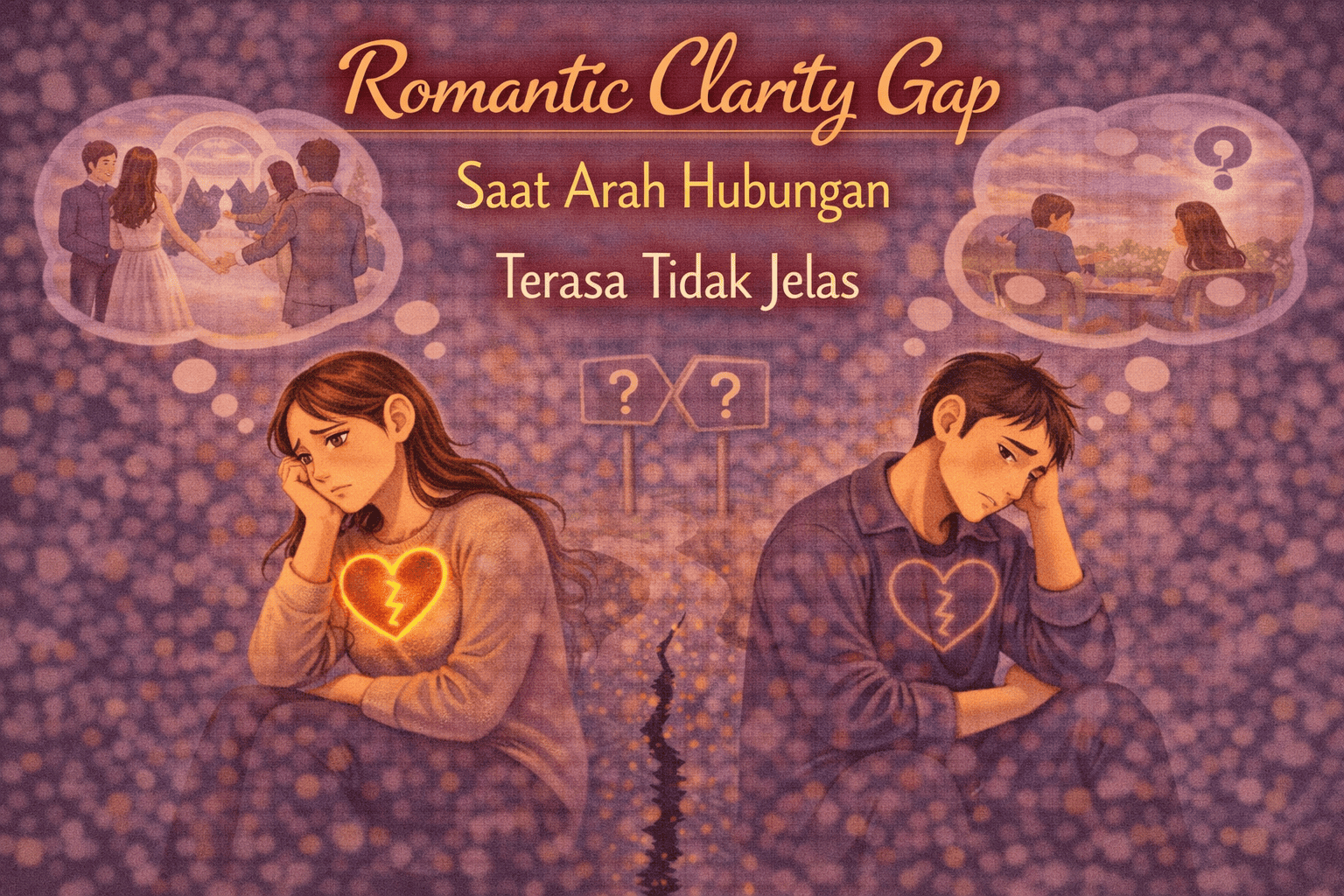 Romantic Clarity Gap Saat Arah Hubungan Terasa Tidak Jelas