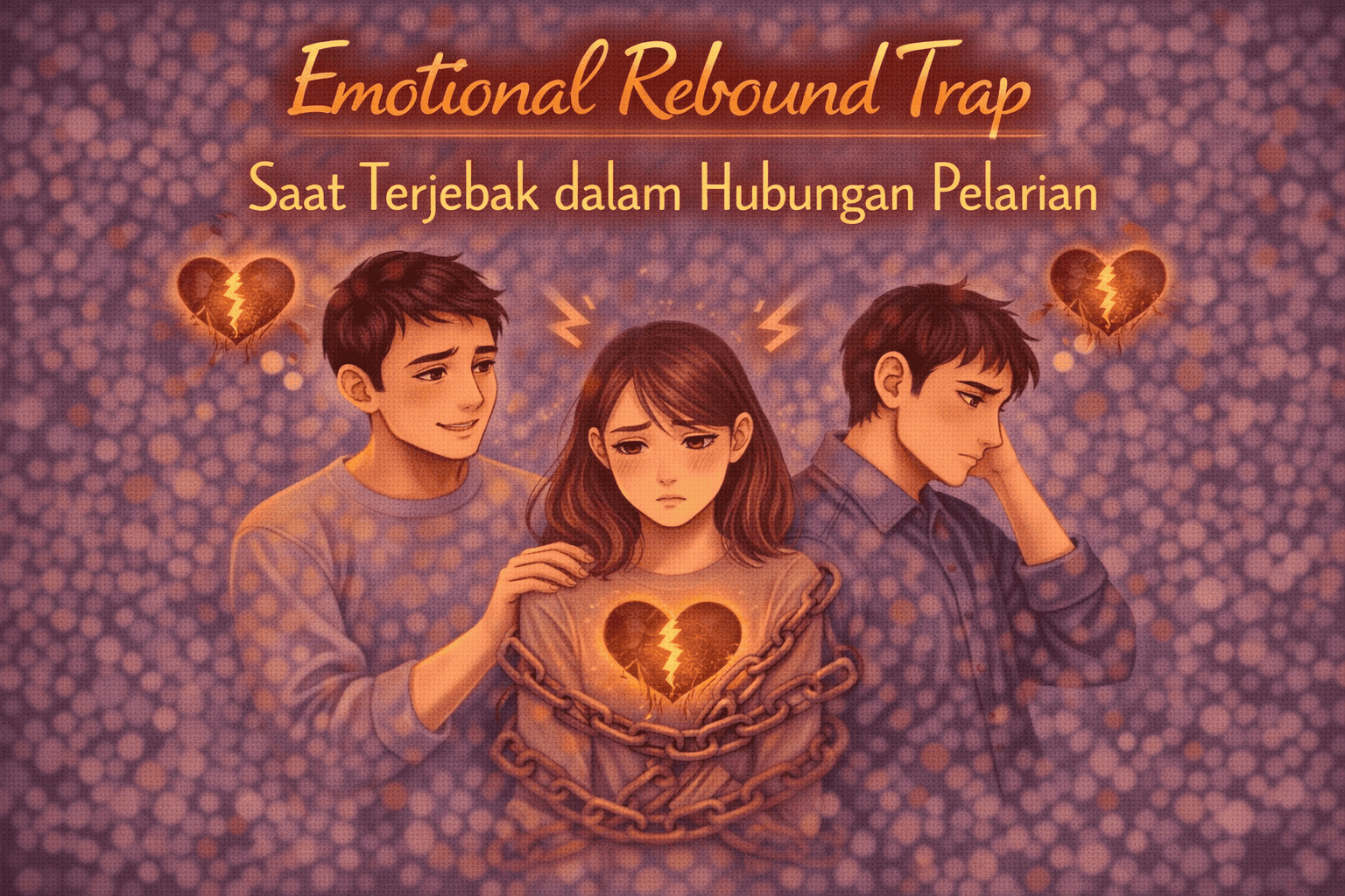 Emotional Rebound Trap Saat Terjebak dalam Hubungan Pelarian