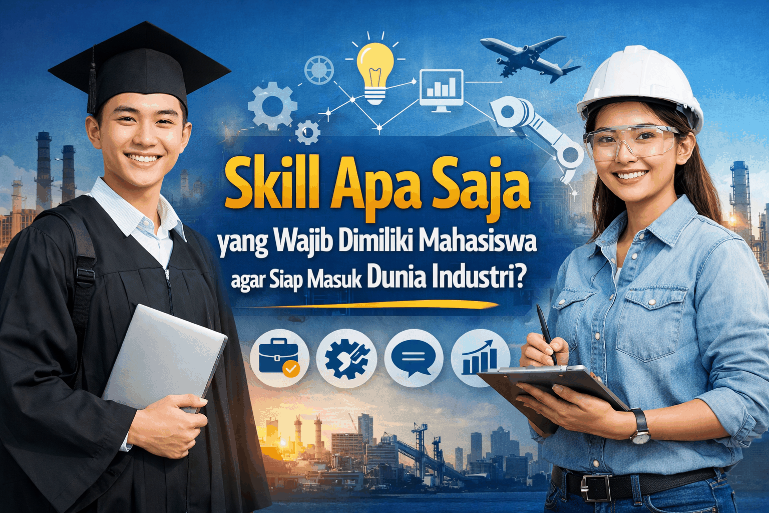 Skill Apa Saja Yang Wajib Dimiliki Mahasiswa Agar Siap Masuk Dunia Industri?