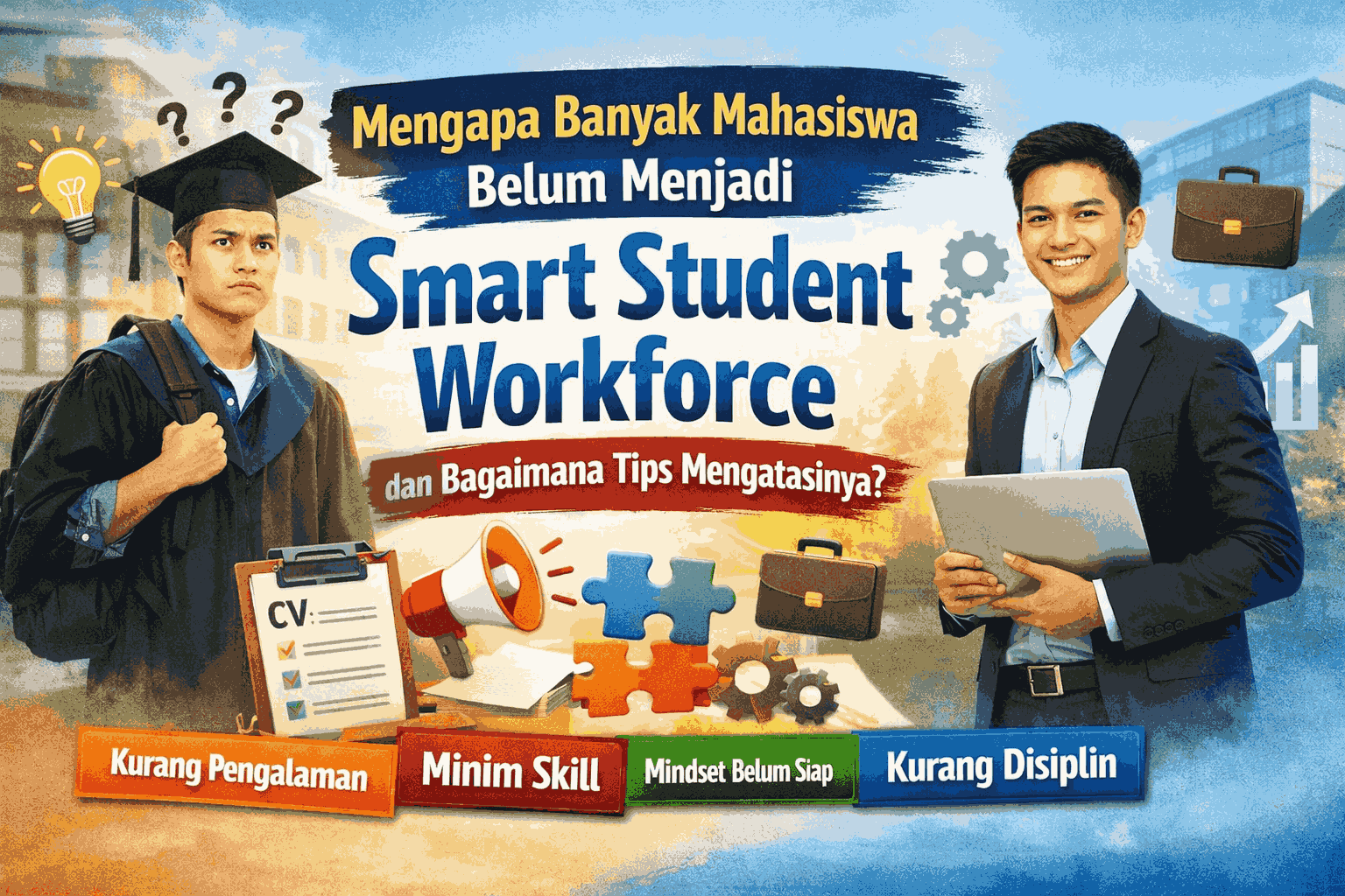 Mengapa Banyak Mahasiswa Belum Menjadi Smart Student Workforce dan Bagaimana Tips Mengatasinya?