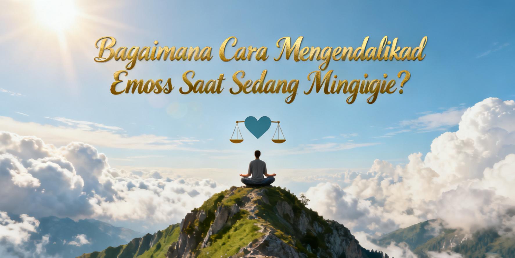 Bagaimana Cara Mengendalikan Emosi Saat Sedang Meninggi?