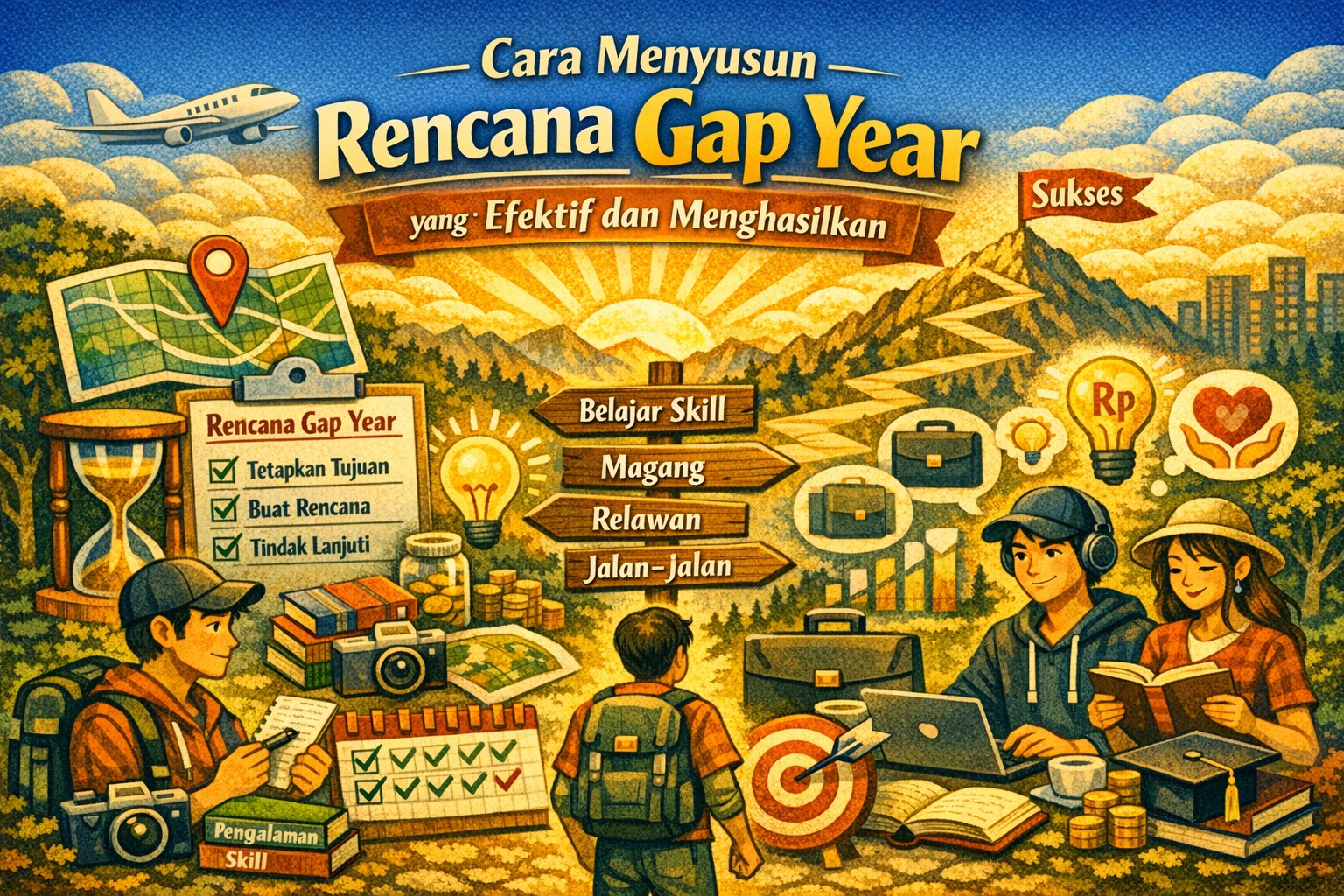 Cara Menyusun Rencana Gap Year yang Efektif dan Menghasilkan