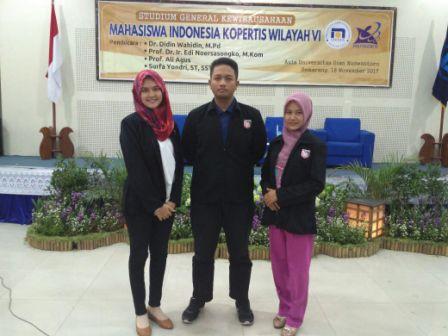 Studium General Kewirausahaan Mahasiswa Indonesia Kopertis Wilayah VI
