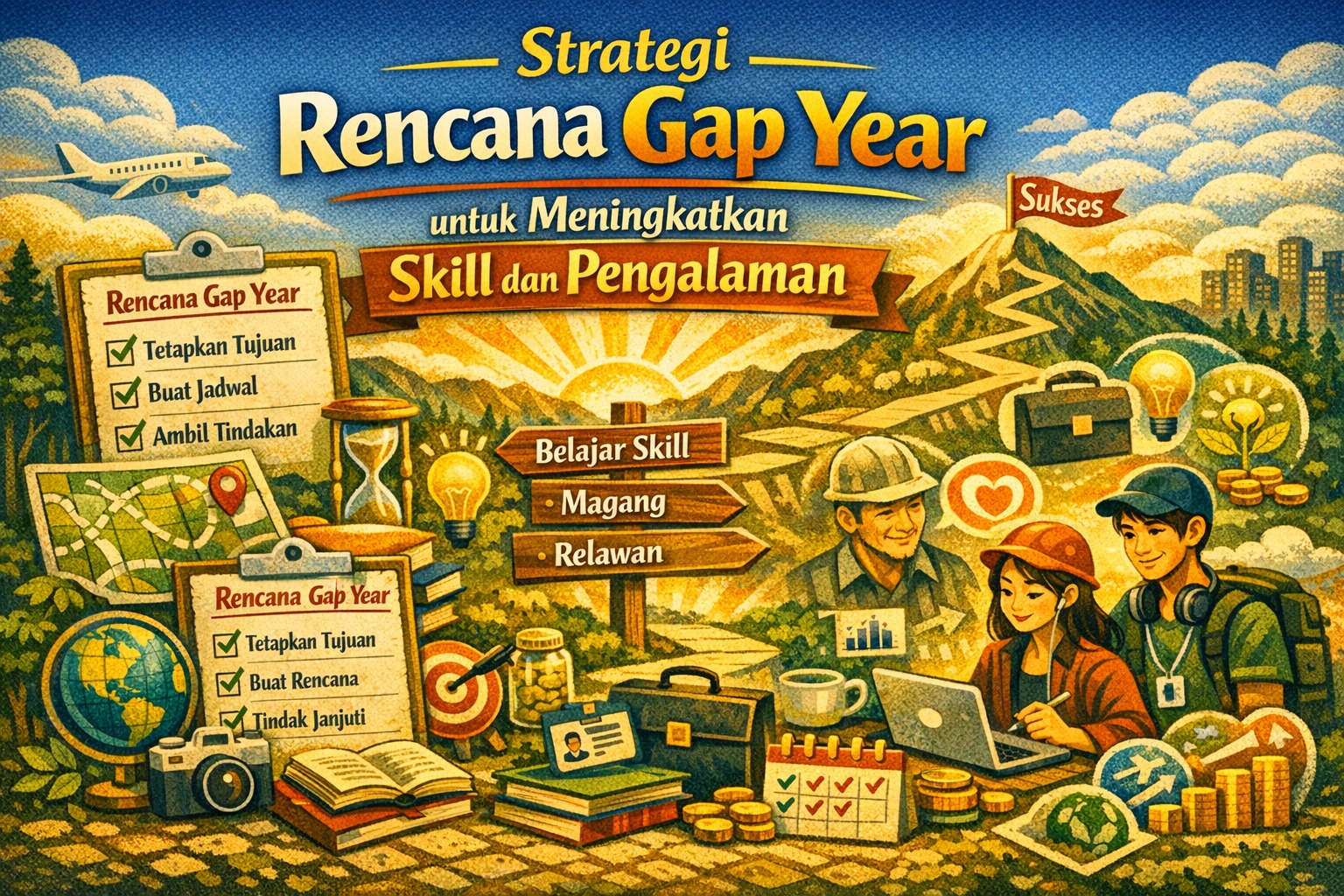 Strategi Rencana Gap Year untuk Meningkatkan Skill dan Pengalaman