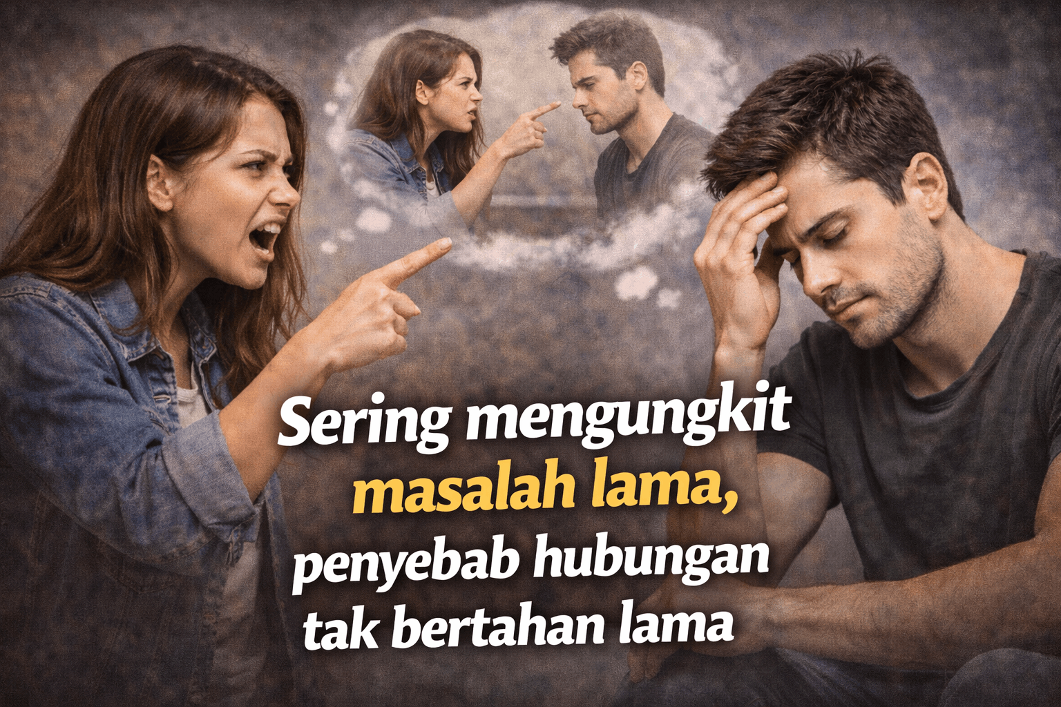 Mengungkit Masalah Lama, Penyebab Hubungan Tak Bertahan Lama