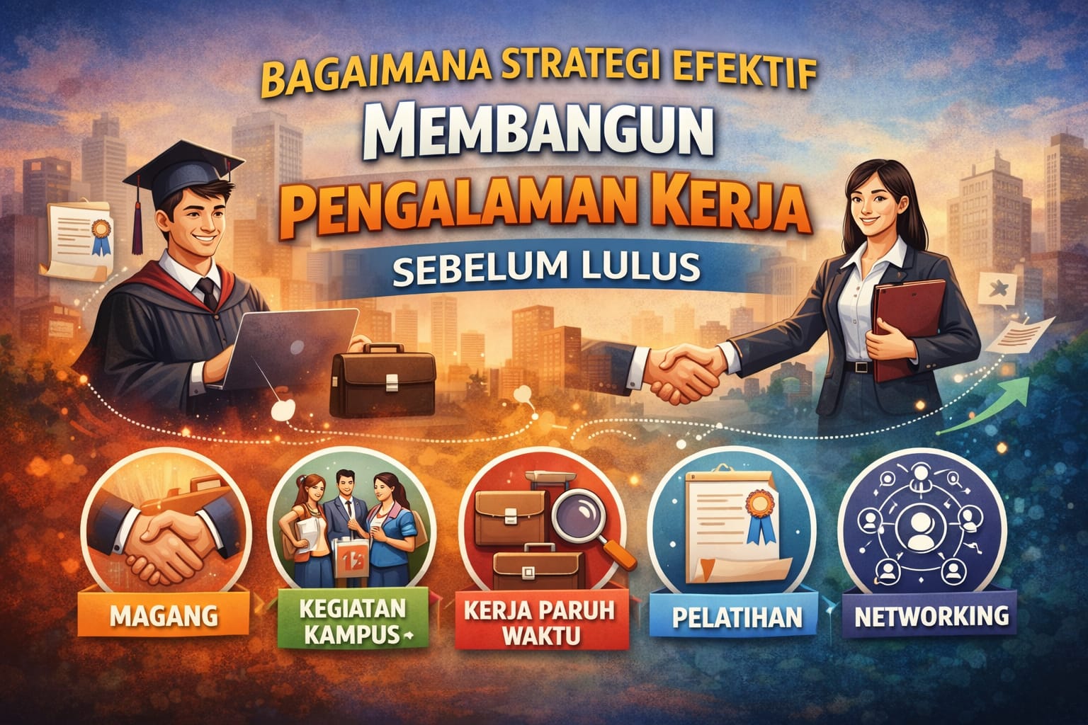 Bagaimana Strategi Efektif Membangun Pengalaman Kerja Sebelum Lulus