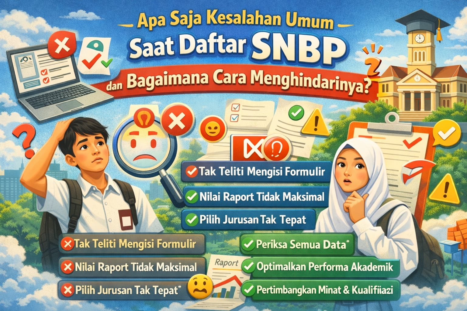 Apa Saja Kesalahan Umum Saat Daftar Snbp Dan Bagaimana Cara Menghindarinya?