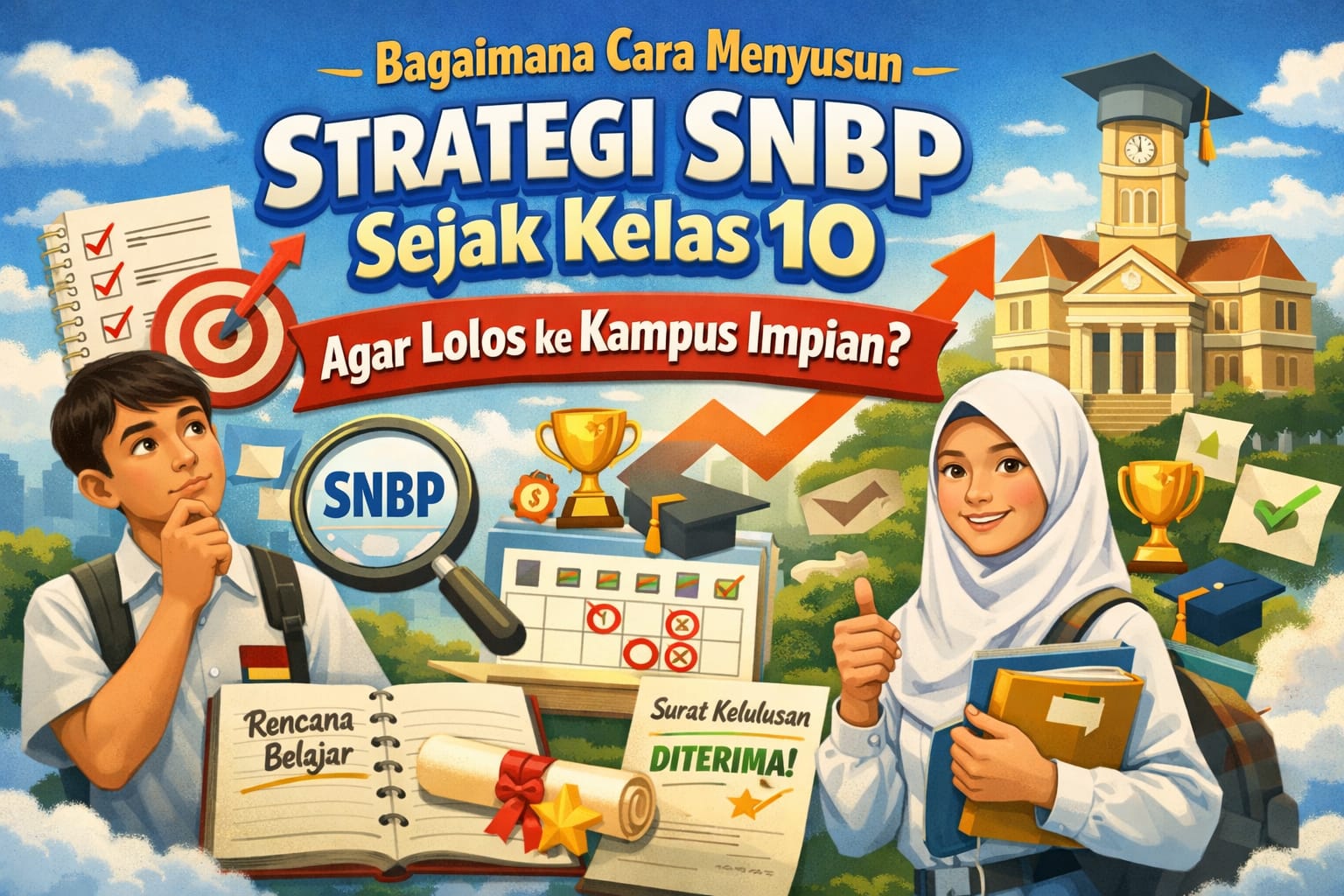 Bagaimana Cara Menyusun Strategi Snbp Sejak Kelas 10 Agar Lolos Ke Kampus Impian?