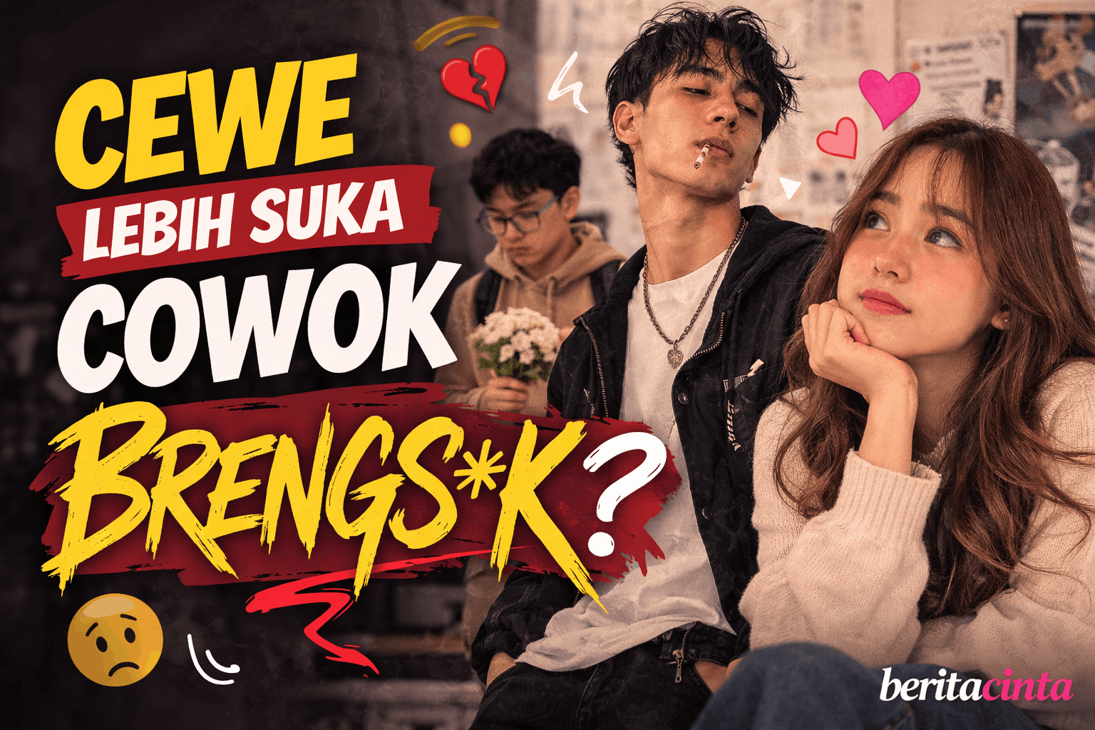Cewek Lebih Suka Cowok Brengs*k?