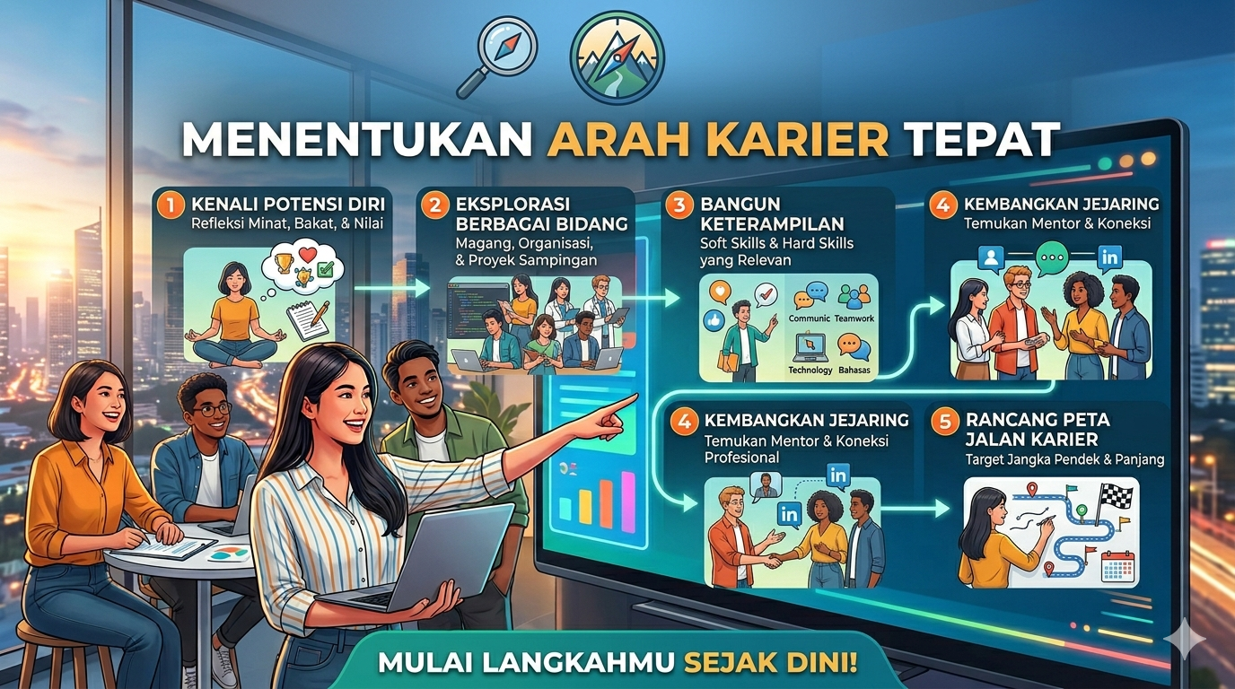 Bagaimana Cara Menentukan Arah Karier yang Tepat Sejak Usia Muda?