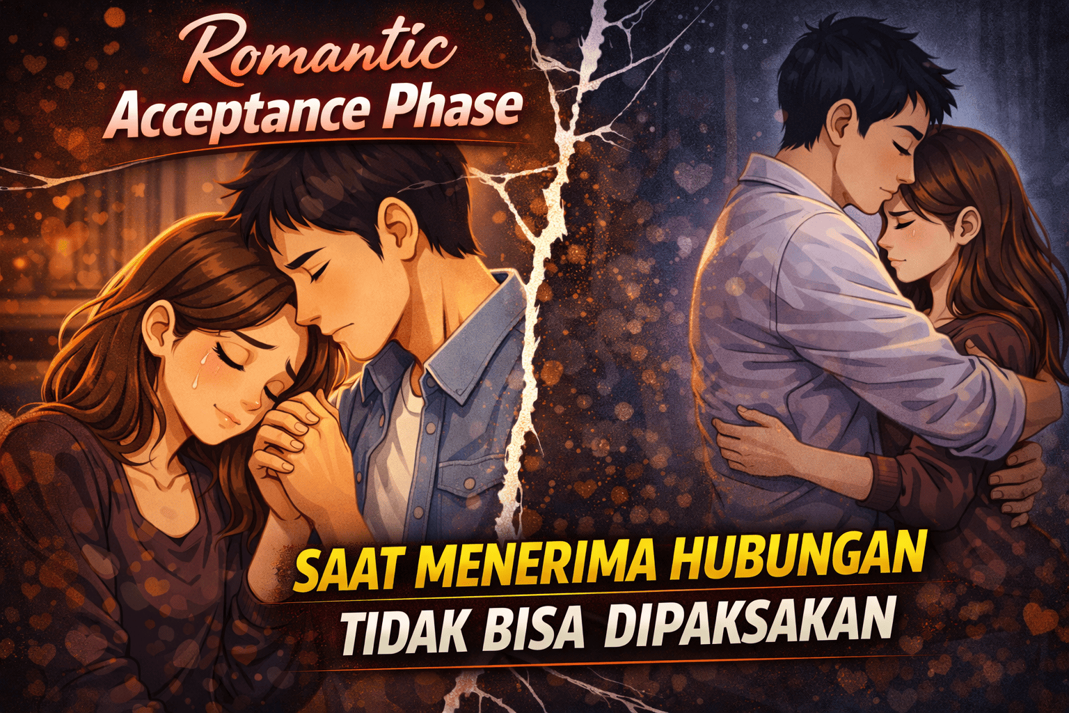 Romantic Acceptance Phase Saat Menerima Hubungan Tidak Bisa Dipaksakan