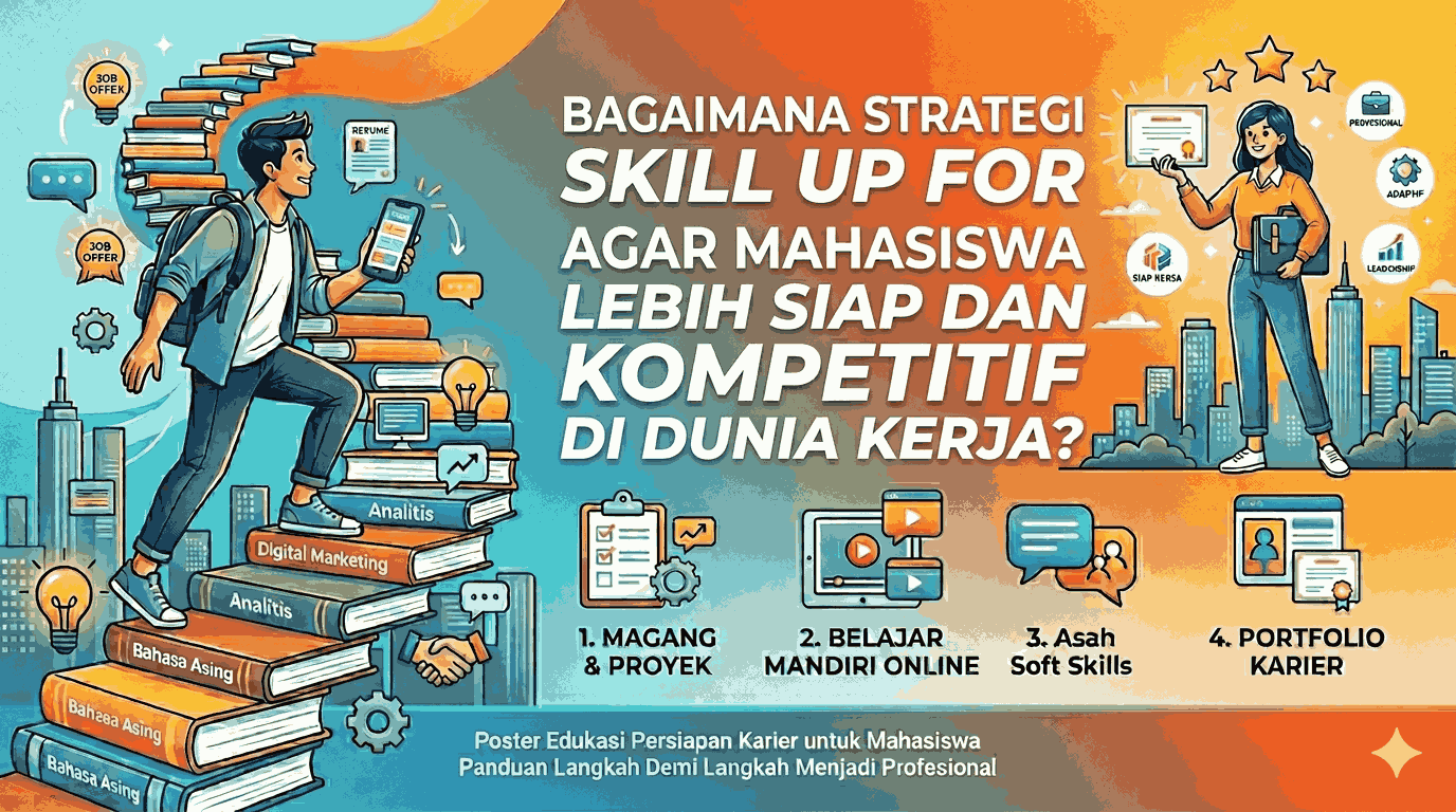 Bagaimana Strategi Skill Up for Success agar Mahasiswa Lebih Siap dan Kompetitif di Dunia Kerja?