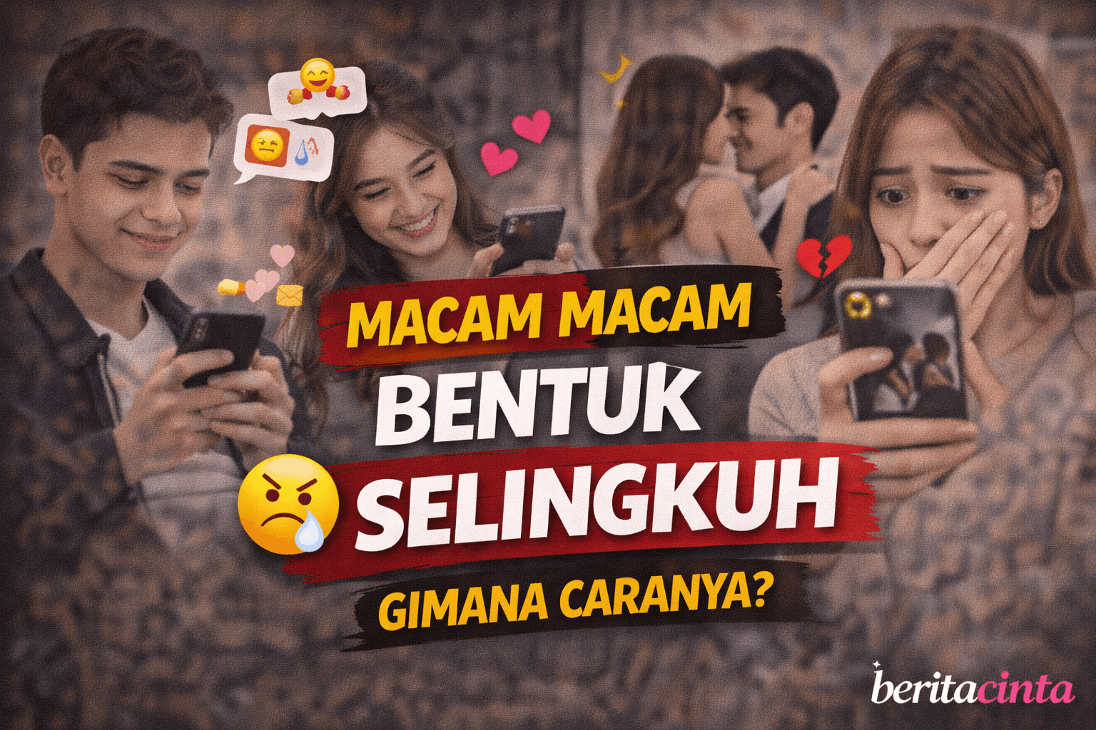 Macam-Macam Bentuk Selingkuh