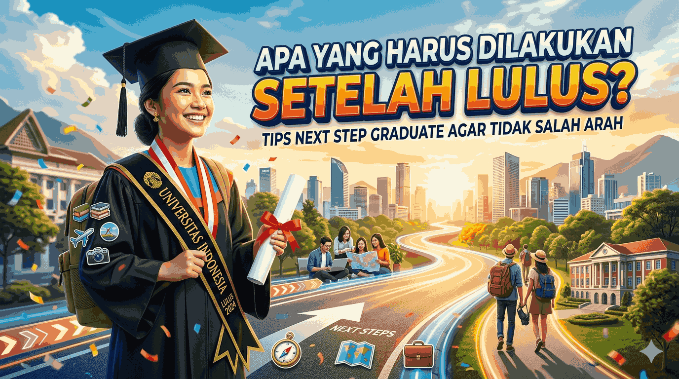 Apa yang Harus Dilakukan Setelah Lulus? Tips Next Step Graduate agar Tidak Salah Arah