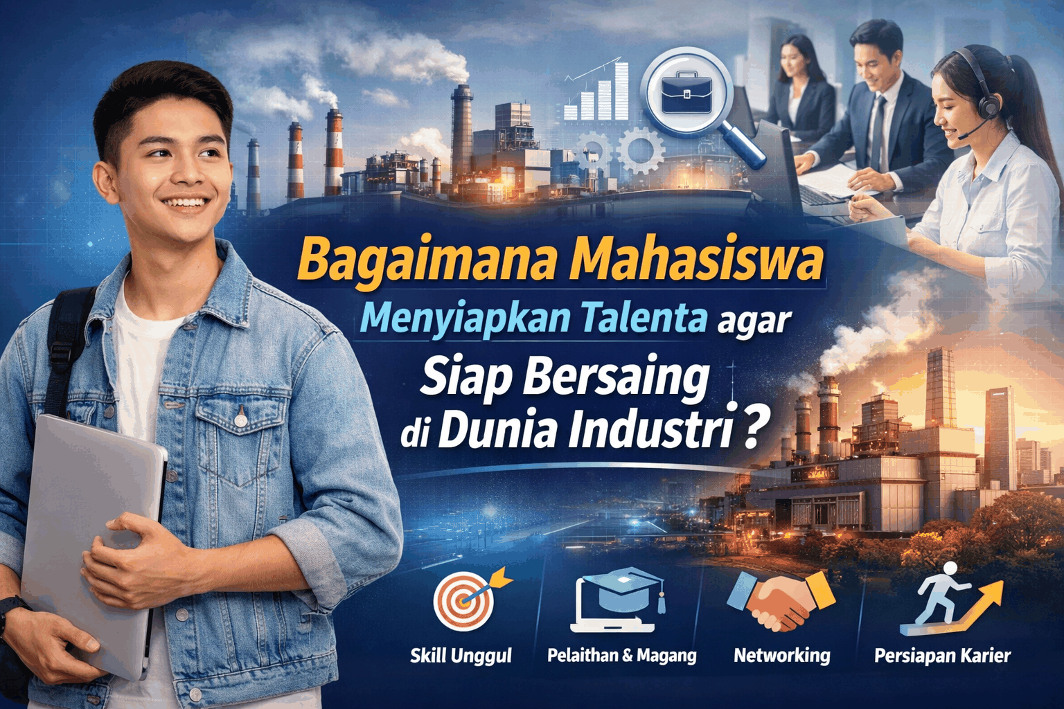 Bagaimana Mahasiswa Menyiapkan Talenta Agar Siap Bersaing Di Dunia Industri?