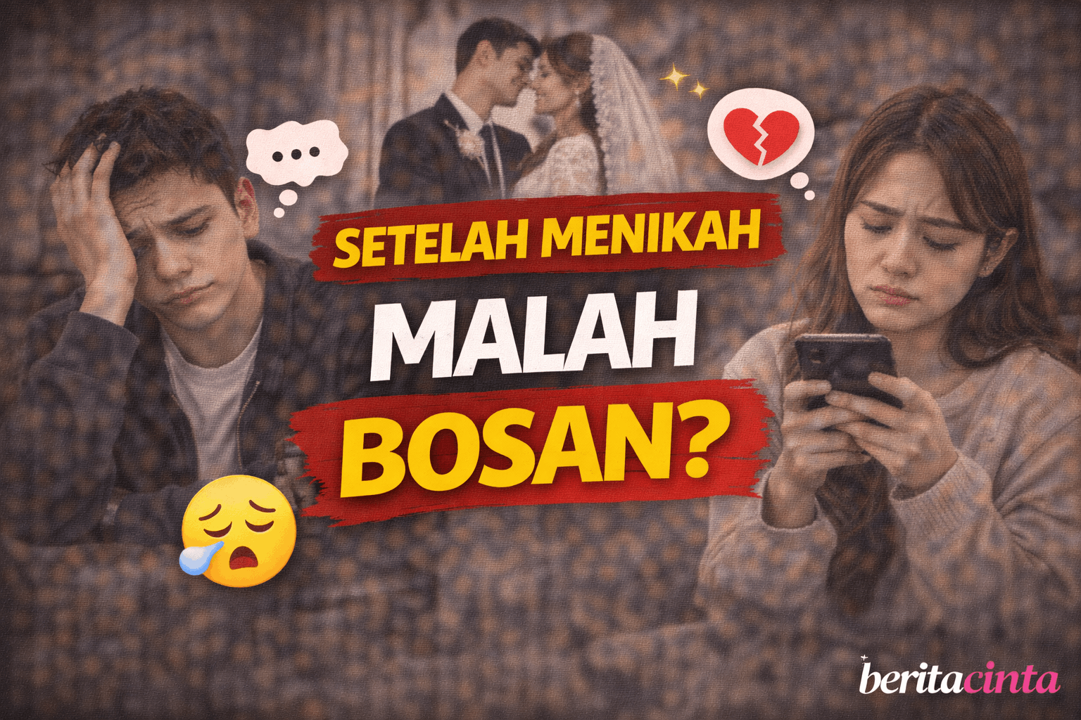 Setelah Menikah, Malah Bosan?