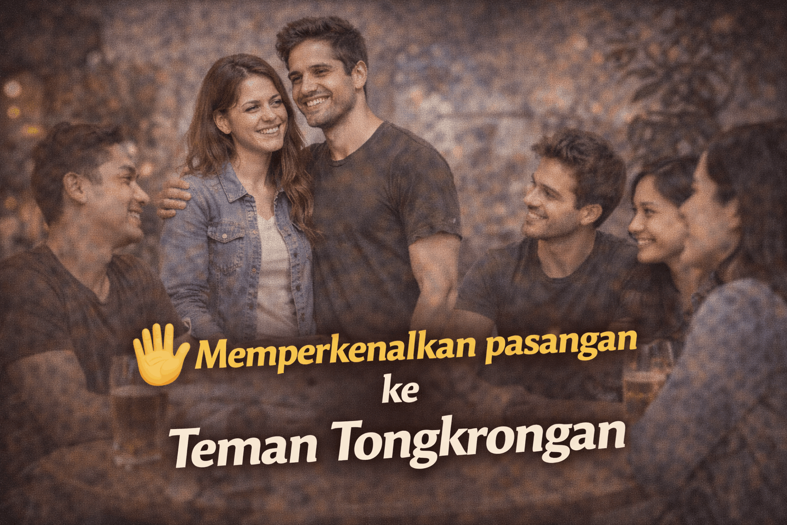 Memperkenalkan Pasangan ke Teman Tongkrongan