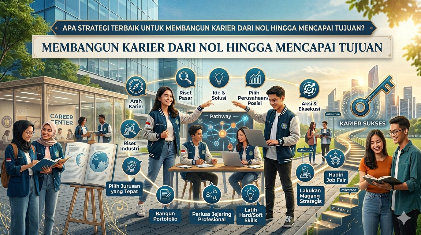 Apa Strategi Terbaik untuk Membangun Karier dari Nol Hingga Mencapai Tujuan?