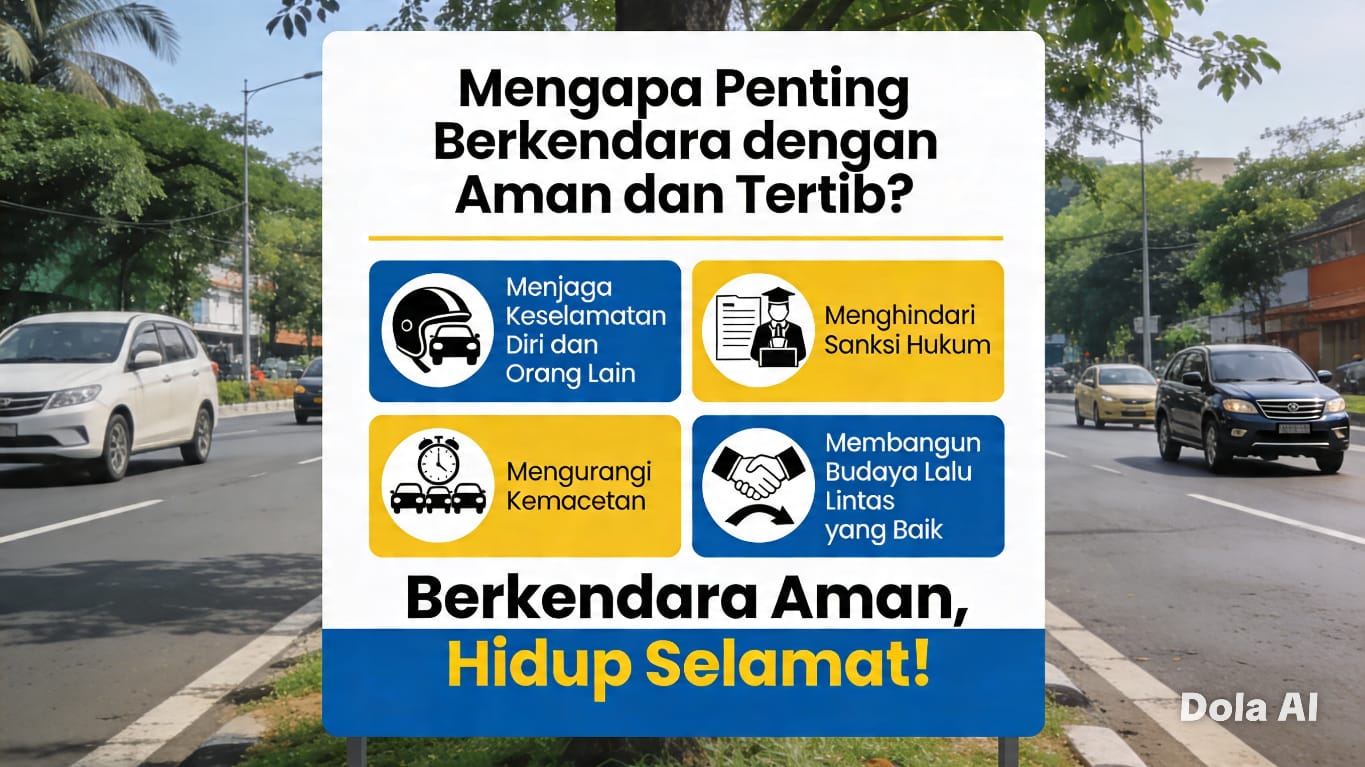 Mengapa Penting Berkendara dengan Aman dan Tertib?