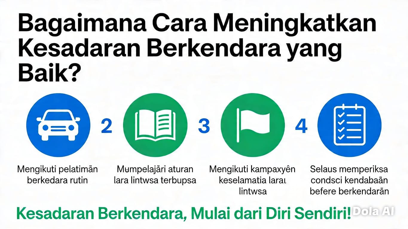 Bagaimana Cara Meningkatkan Kesadaran Berkendara yang Baik?