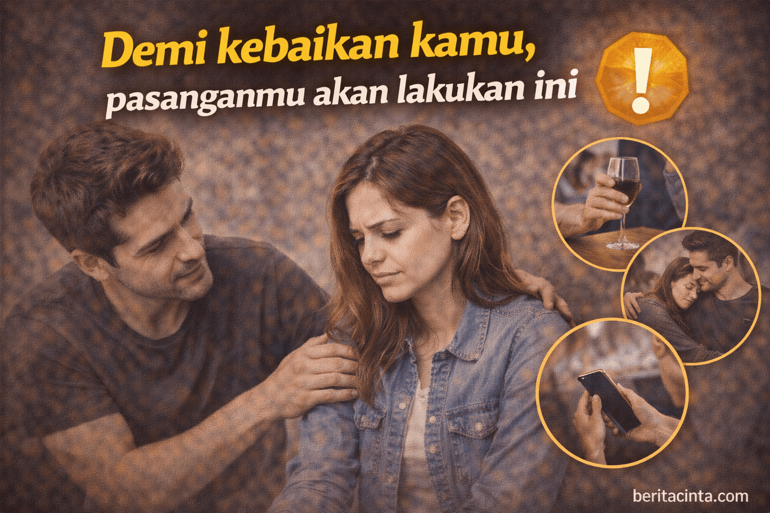 Demi Kebaikan Kamu, Pasanganmu Akan Lakukan Ini