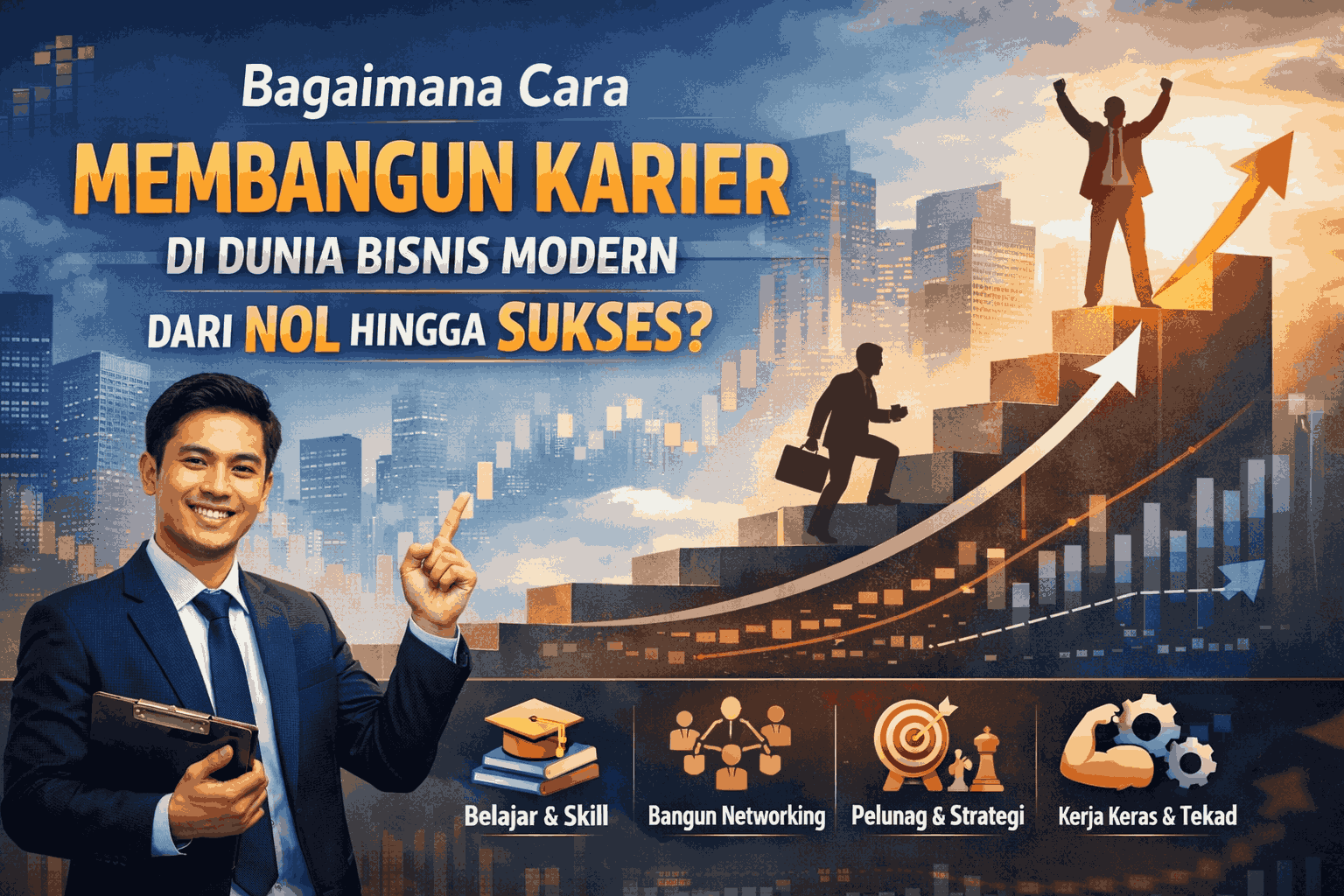 Bagaimana Cara Membangun Karier di Dunia Bisnis Modern dari Nol Hingga Sukses?