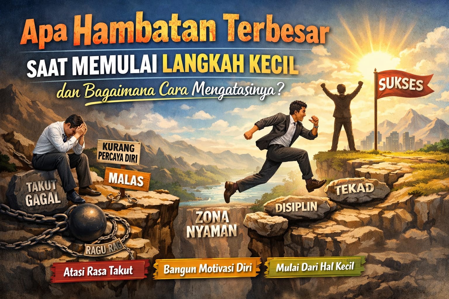 Apa Hambatan Terbesar Saat Memulai Langkah Kecil dan Bagaimana Cara Mengatasinya?