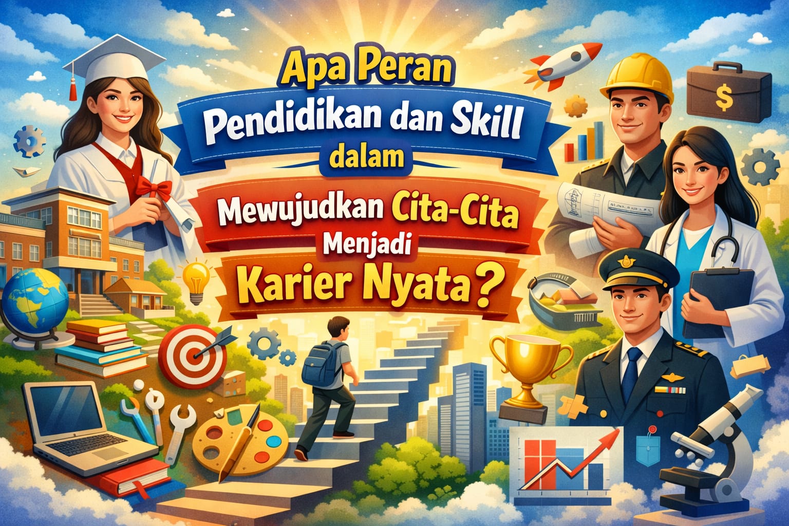 Apa Peran Pendidikan dan Skill dalam Mewujudkan Cita-Cita Menjadi Karier Nyata?
