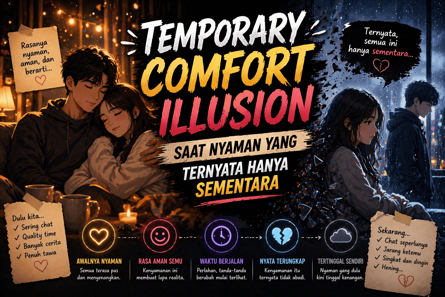 Temporary Comfort Illusion Saat Nyaman yang Ternyata Hanya Sementara