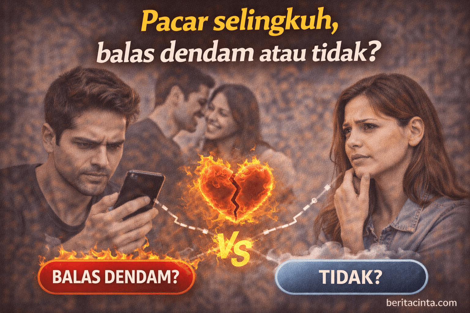 Pacar Selingkuh, Balas Dendam atau Tidak?