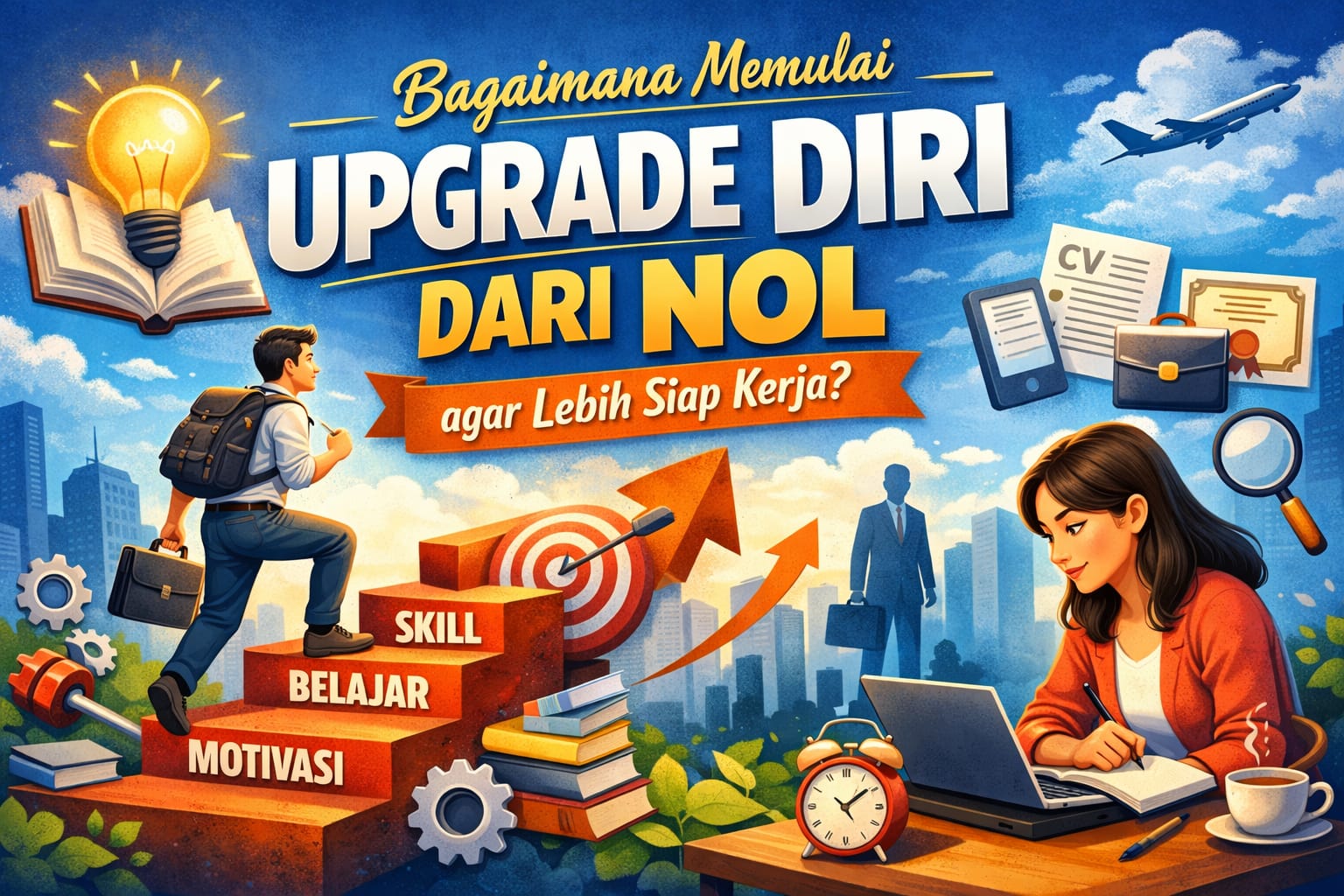 Bagaimana Memulai Upgrade Diri dari Nol agar Lebih Siap Kerja?