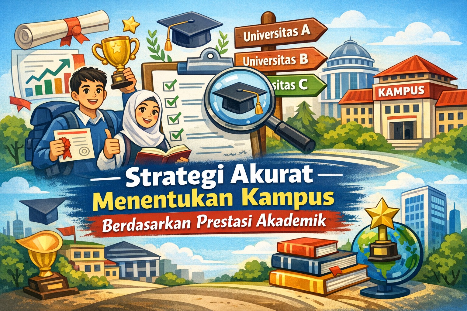 Strategi Akurat Menentukan Kampus Berdasarkan Prestasi Akademik