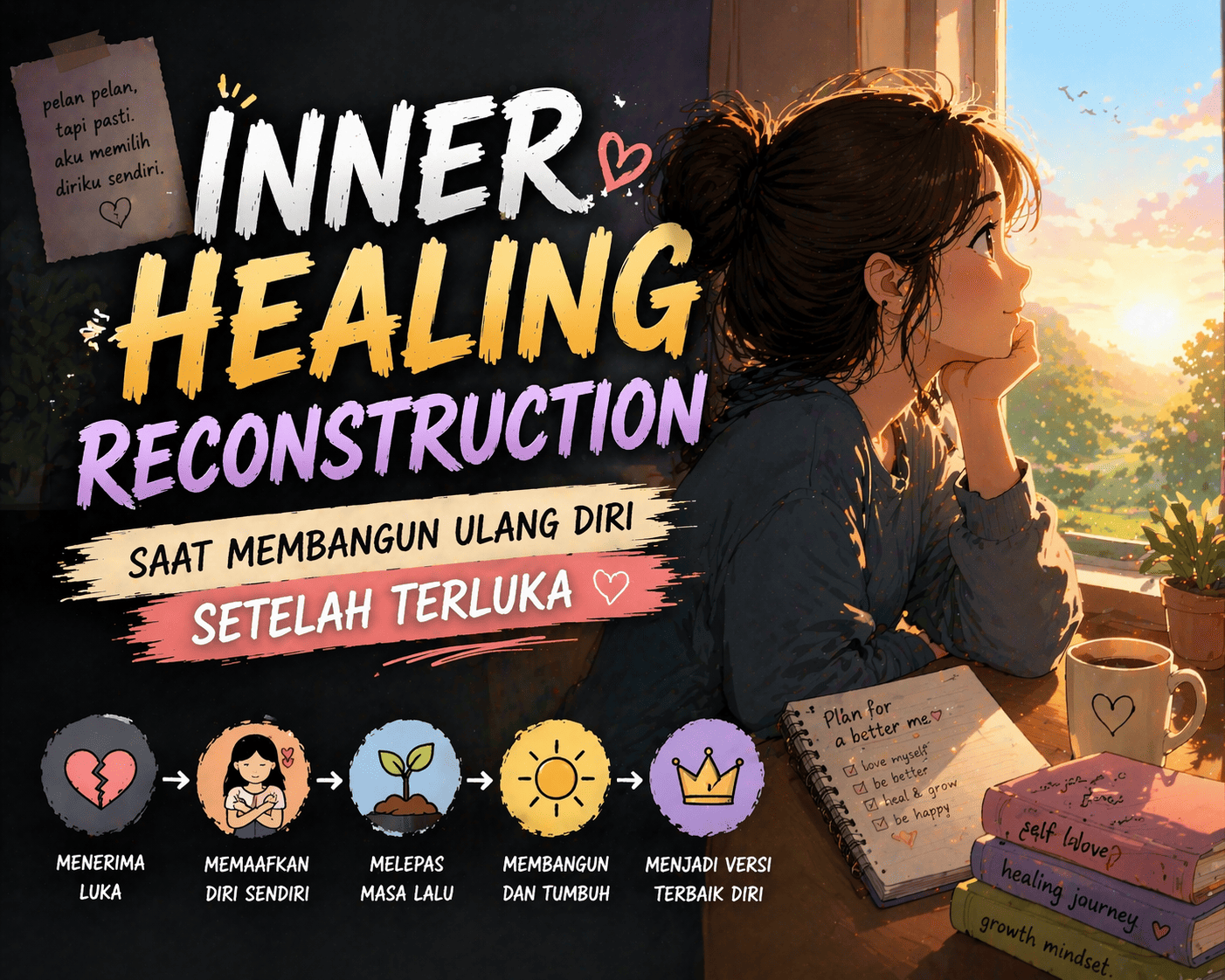 Inner Healing Reconstruction Saat Membangun Ulang Diri Setelah Terluka