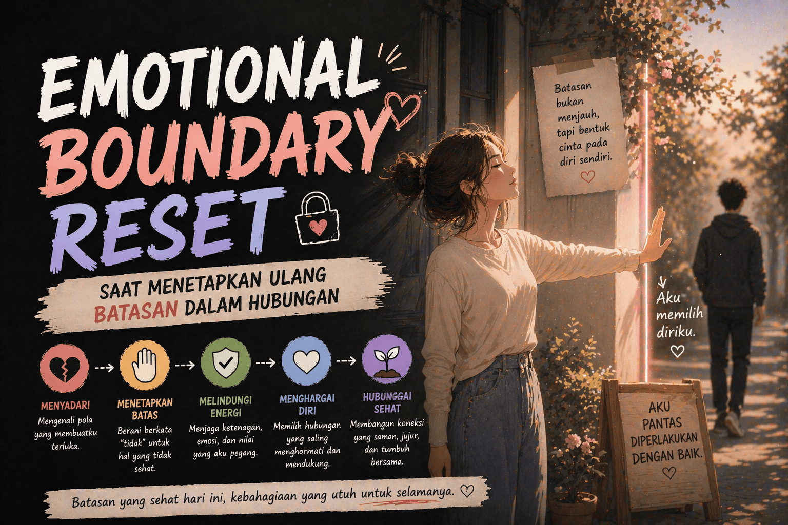 Emotional Boundary Reset Saat Menetapkan Ulang Batasan dalam Hubungan