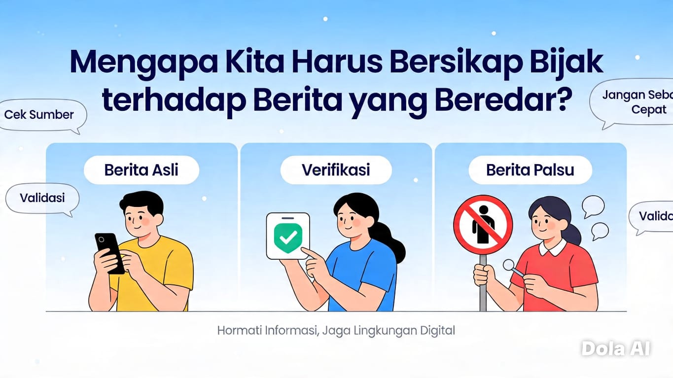 Mengapa Kita Harus Bersikap Bijak terhadap Berita yang Beredar?
