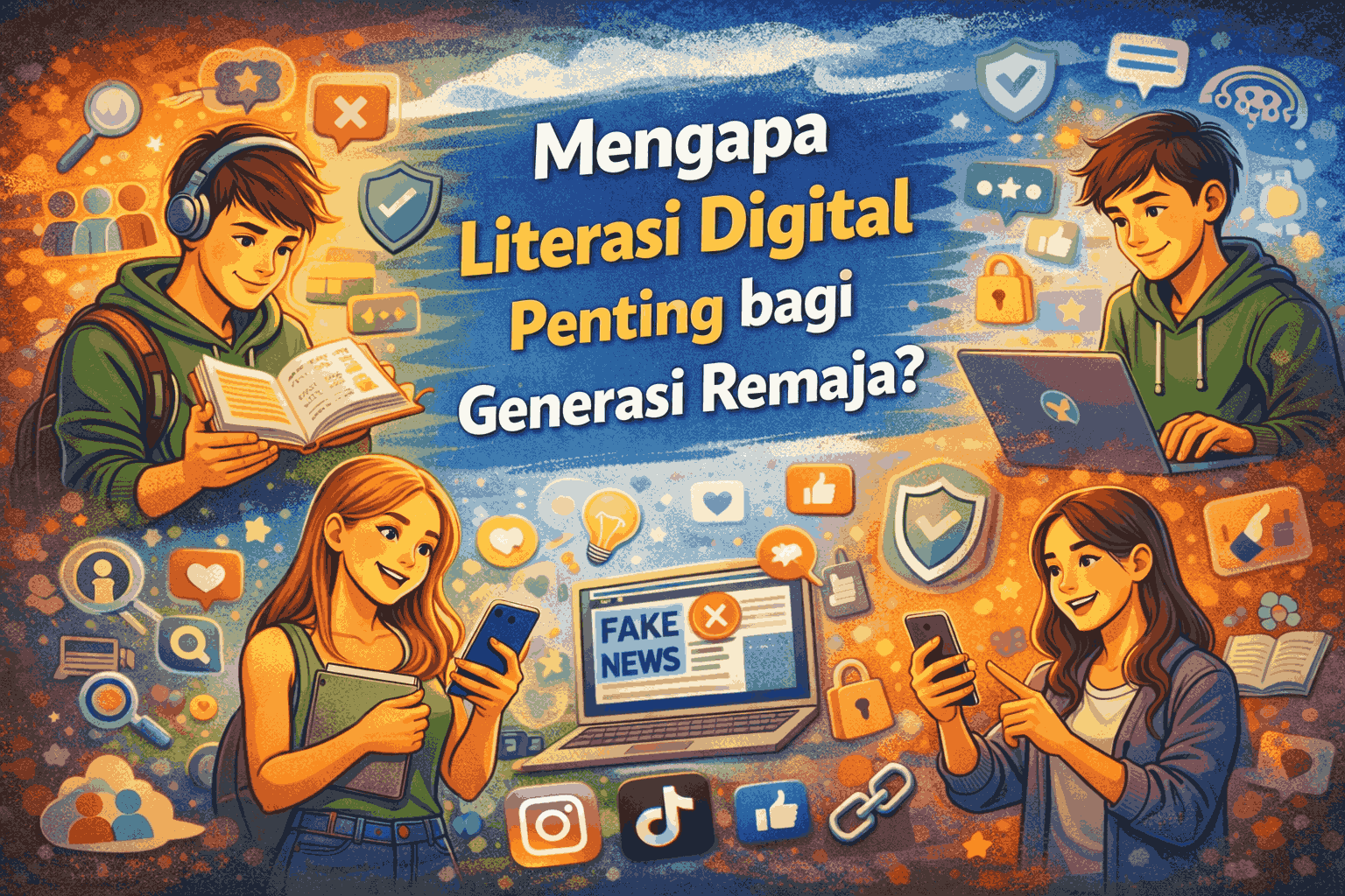 Mengapa Literasi Digital Penting bagi Generasi Remaja?