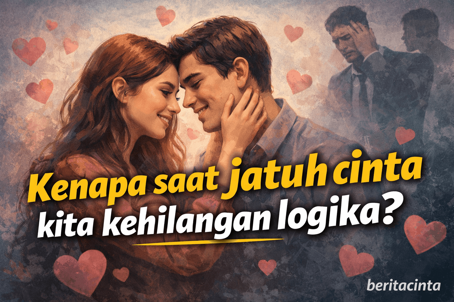 Kenapa saat jatuh cinta kita kehilangan logika?