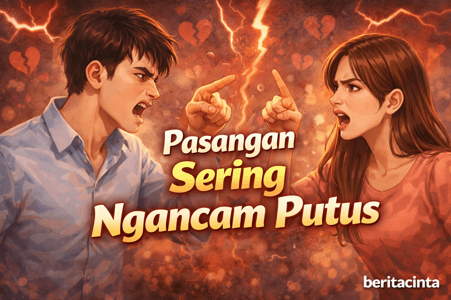 Pasangan sering ngancam putus