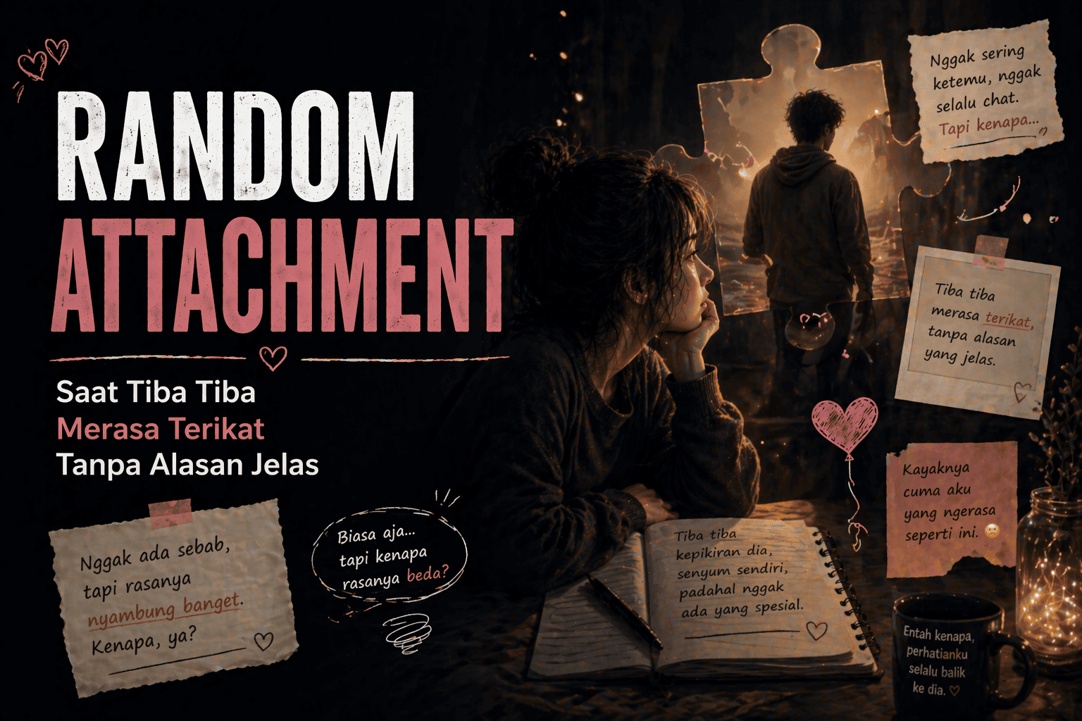 Random Attachment Saat Tiba Tiba Merasa Terikat Tanpa Alasan Jelas