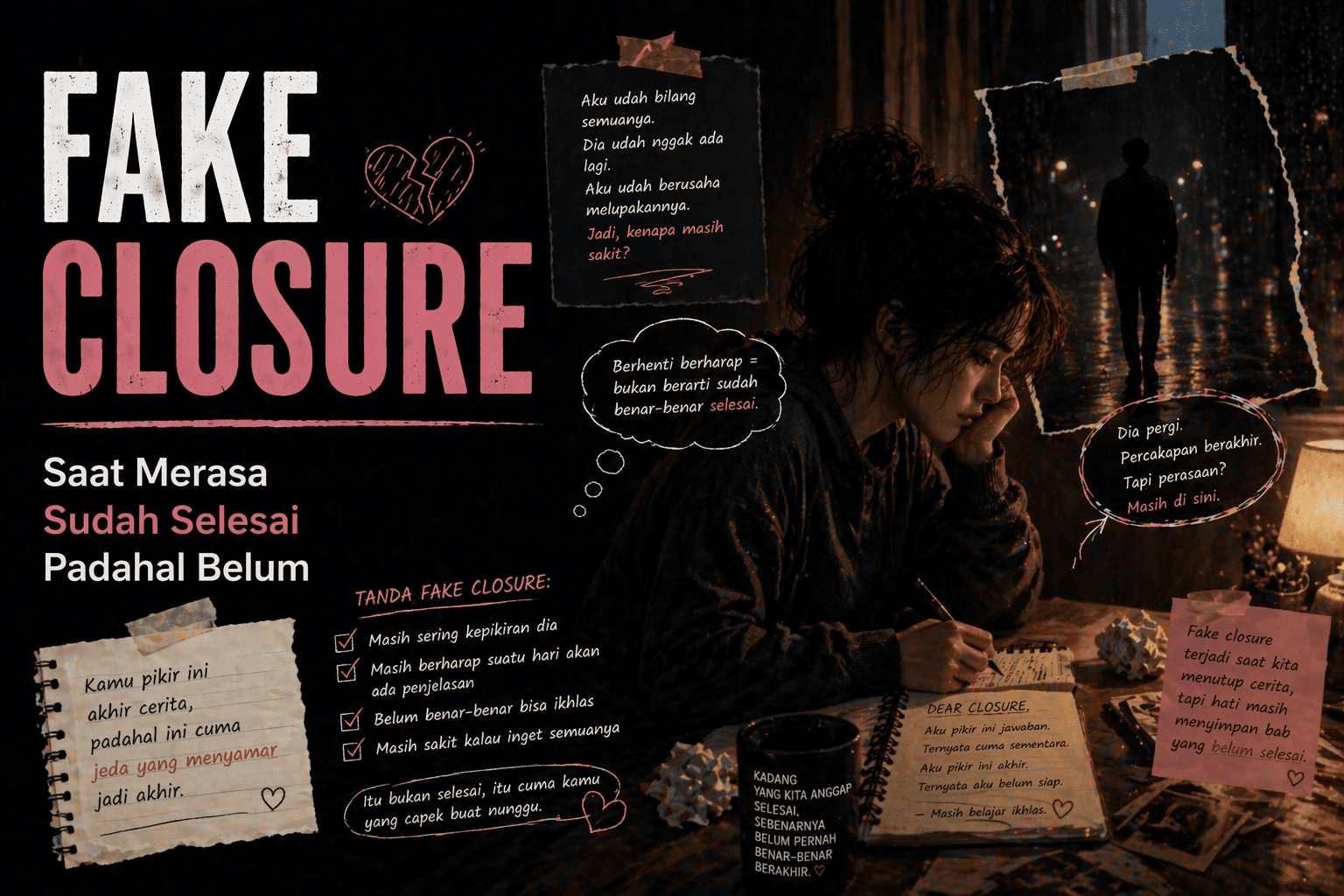 Fake Closure Saat Merasa Sudah Selesai Padahal Belum