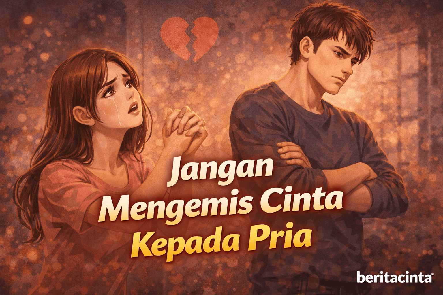 Jangan mengemis cinta kepada pria