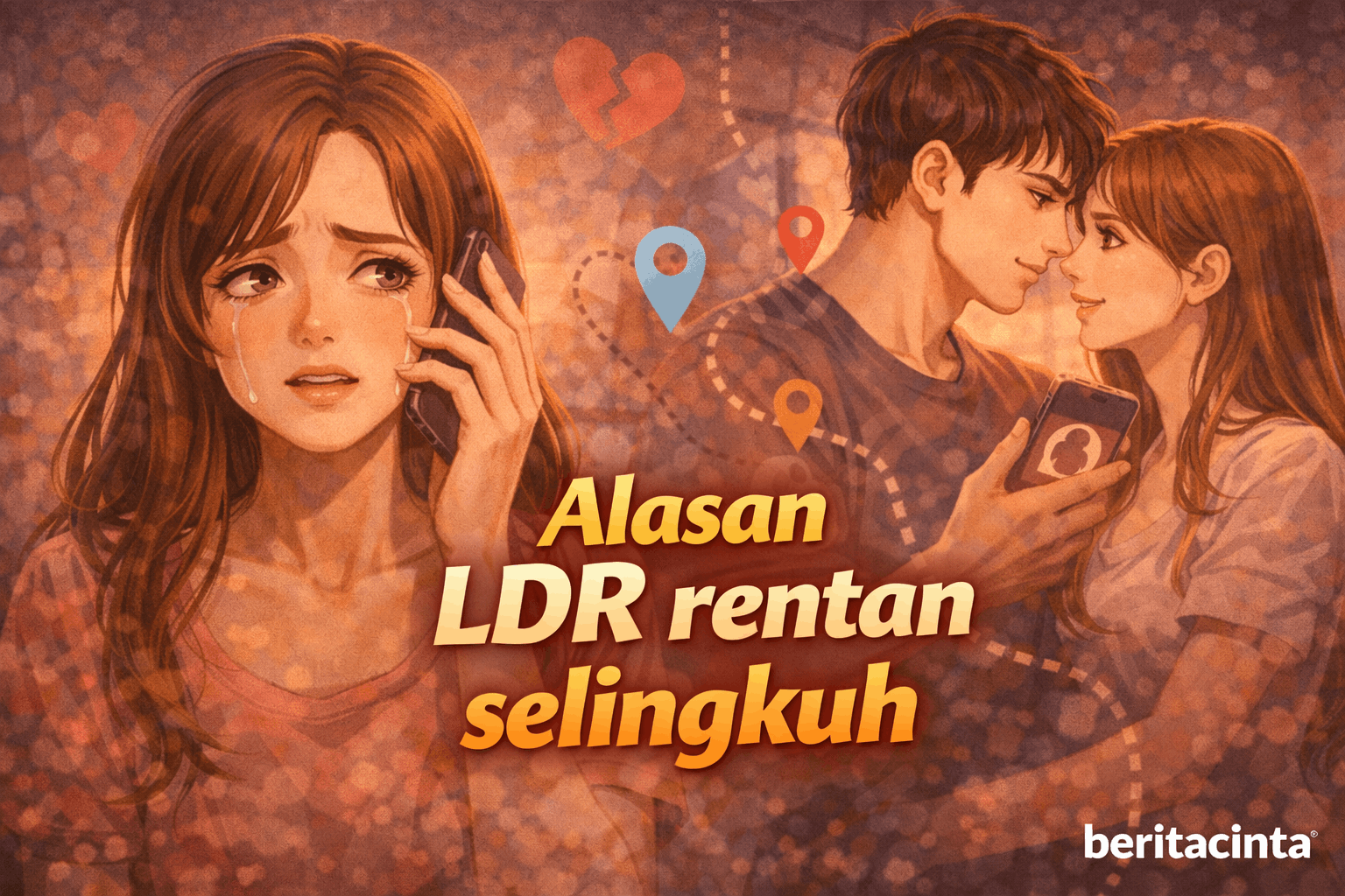Alasan LDR rentan selingkuh