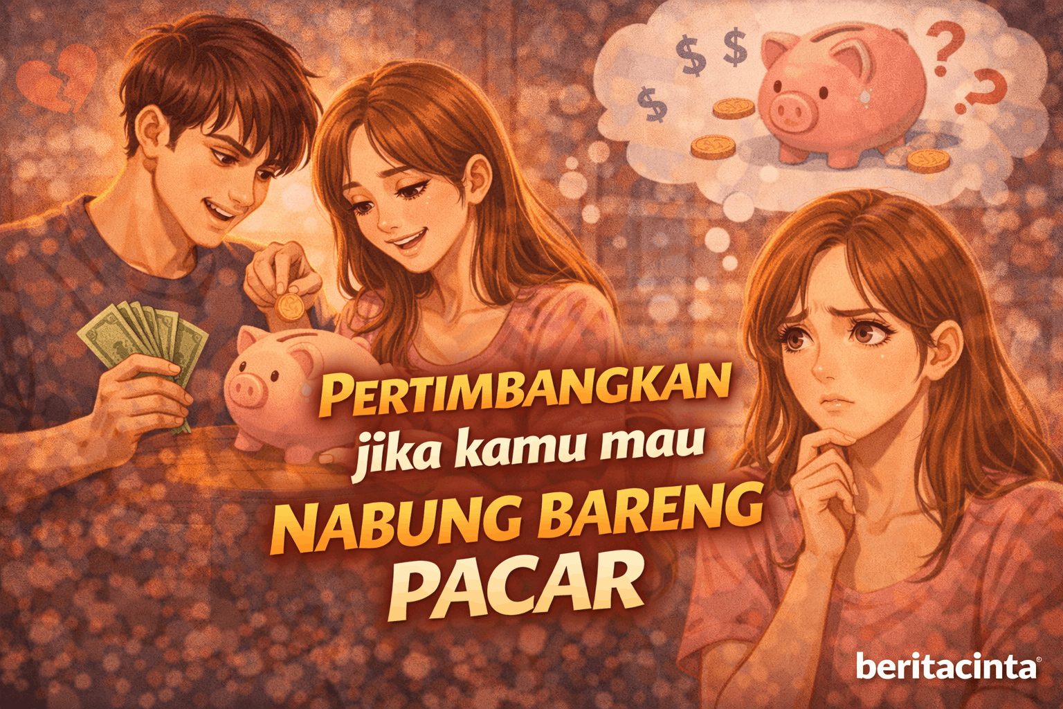 Pertimbangkan jika kamu mau nabung bareng pacar