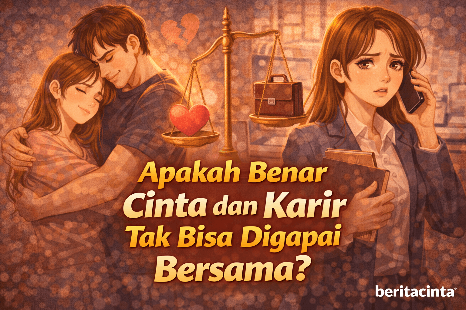 Apakah benar cinta dan karir tak bisa digapai bersama?
