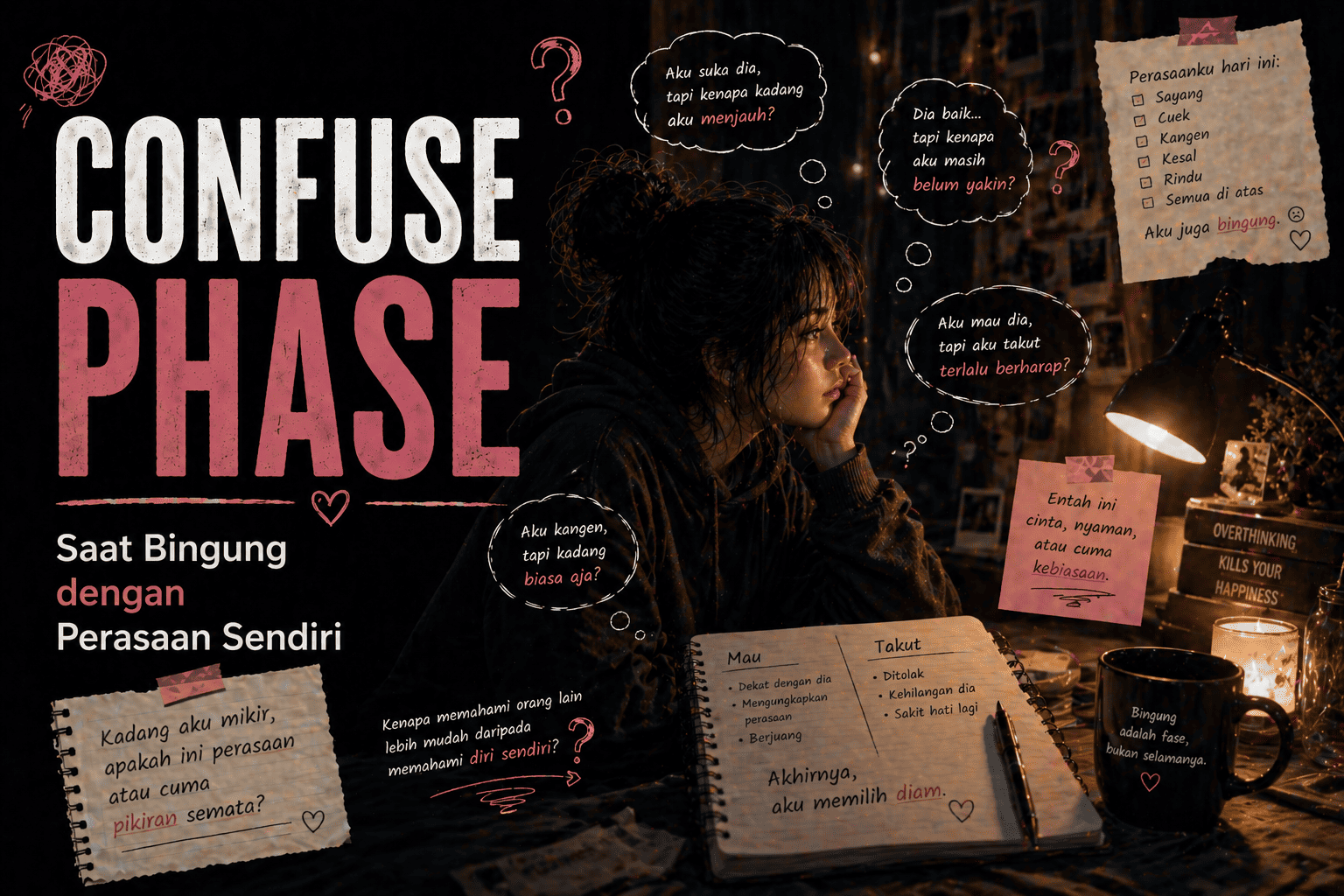 Confuse Phase Saat Bingung dengan Perasaan Sendiri