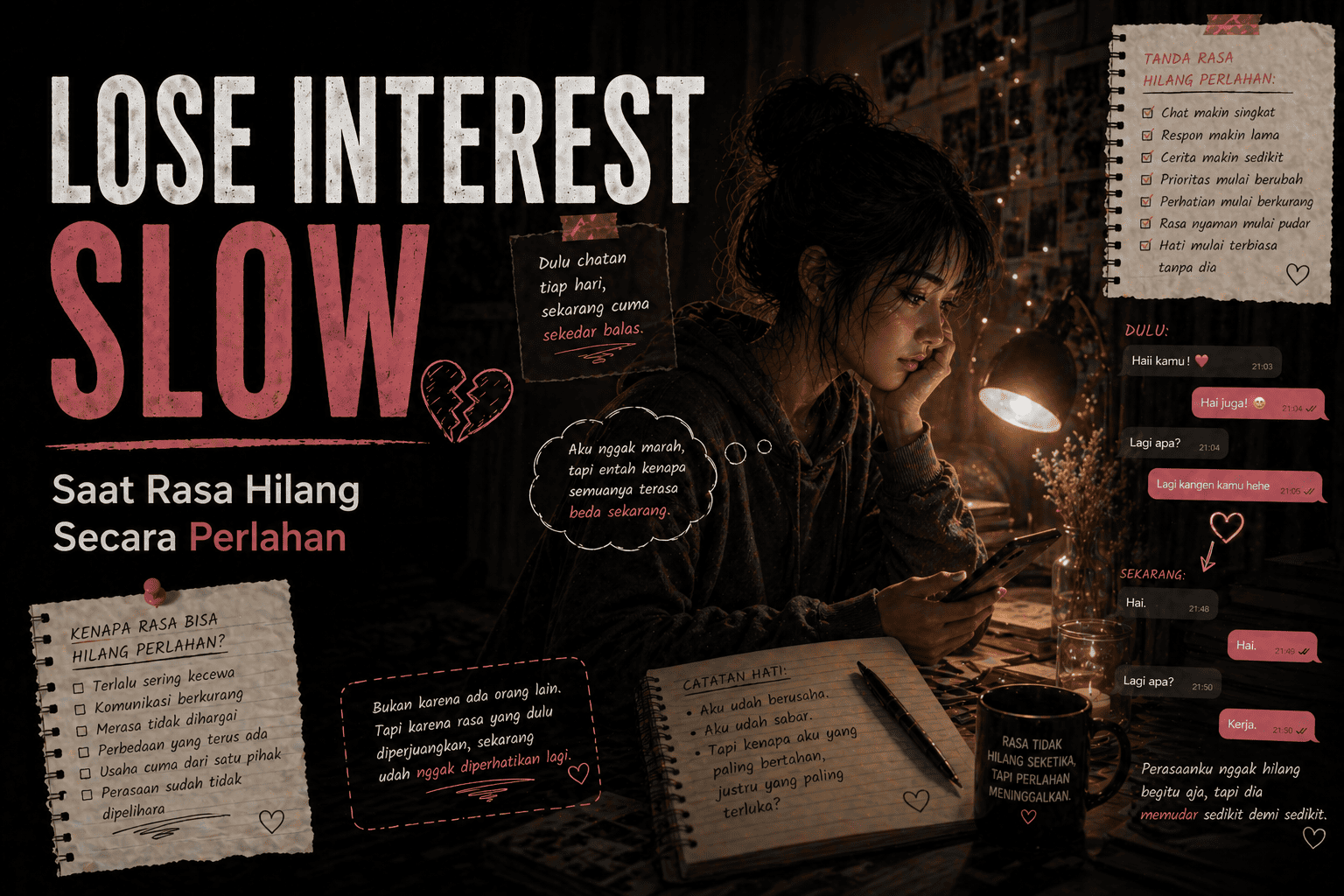 Lose Interest Slow Saat Rasa Hilang Secara Perlahan