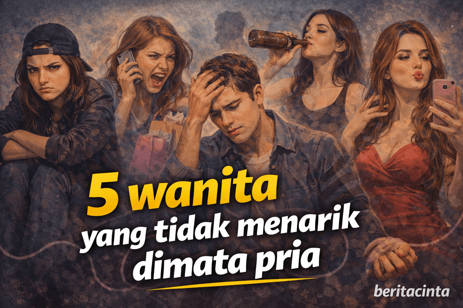 5 wanita yang tidak menarik dimata pria