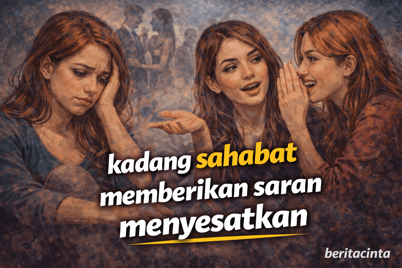 Kadang sahabat memberikan saran menyesatkan